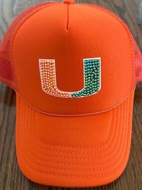 Bedazzled UMIAMI hat